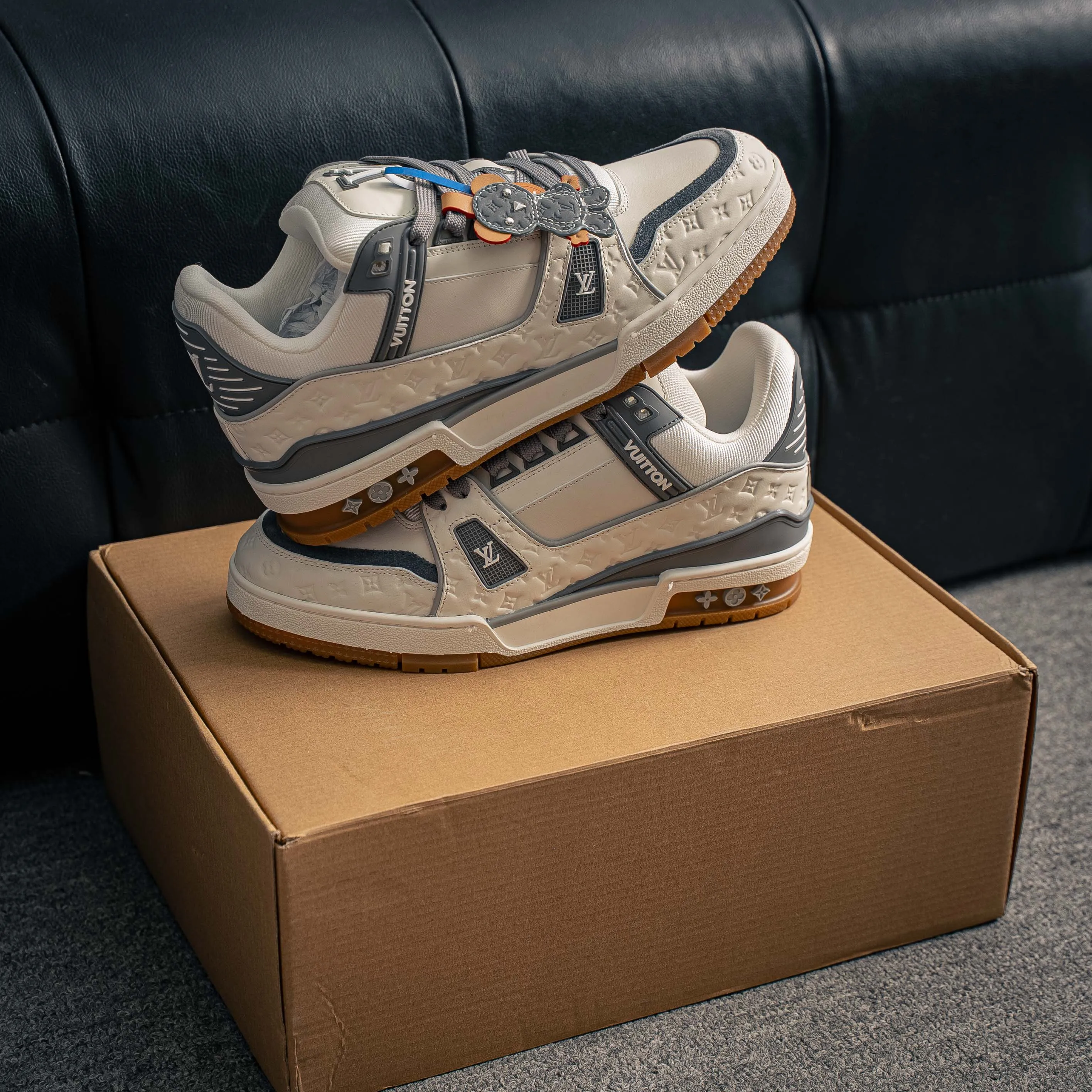 / LV Trainer Series Sneakers New Arrival ZP Shoes 、 NFC